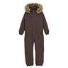 Color Kids Raisin Snowsuit m. Fake Fur