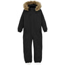 Color Kids Black Snowsuit m. Fake Fur