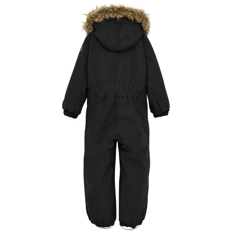 Color Kids Black Snowsuit m. Fake Fur 2