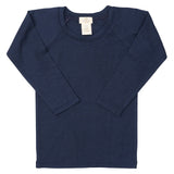 COPENHAGEN COLORS Navy Merino Light Strikket Bluse