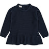 Copenhagen Colors Navy Strikket Pullover