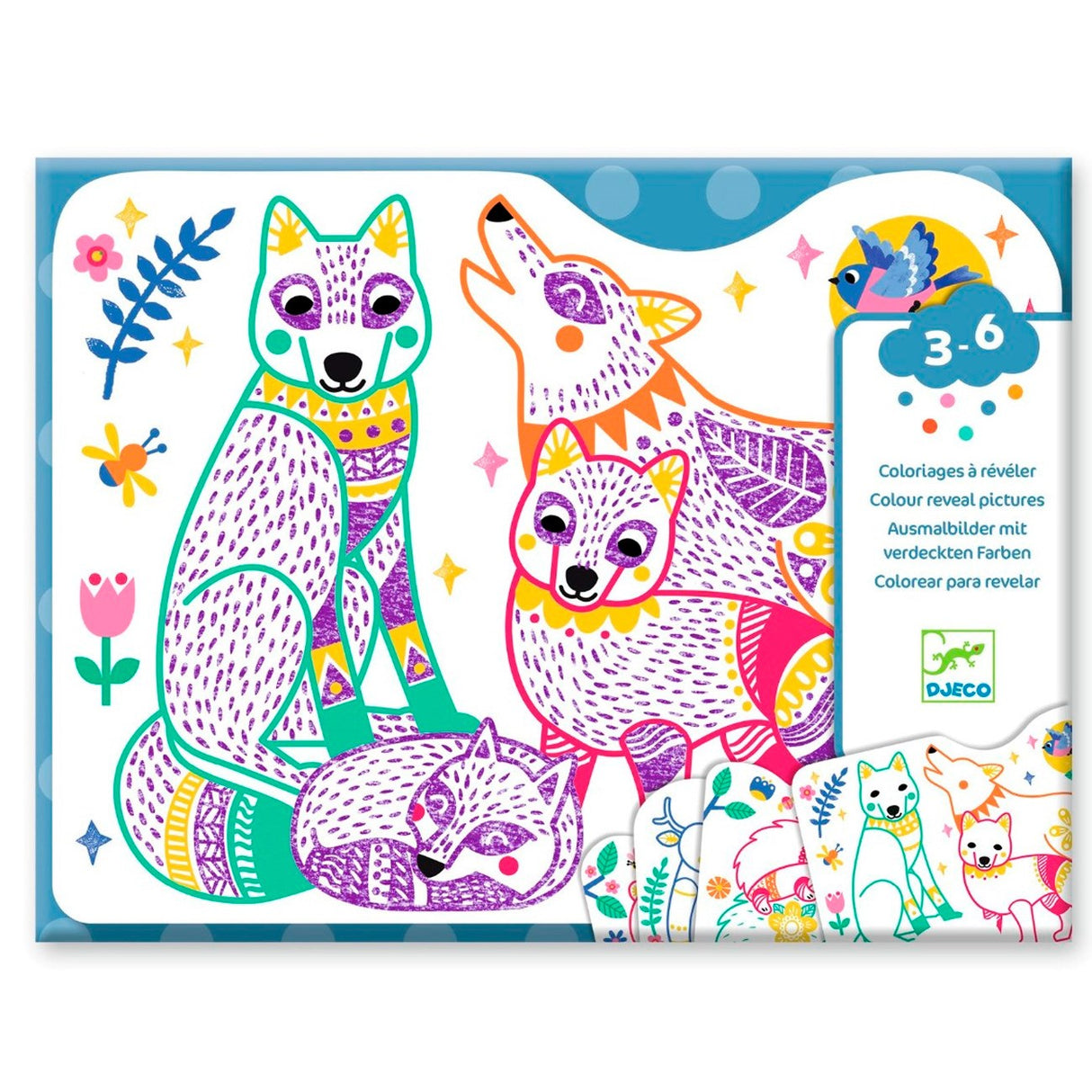 Djeco Fargelæg, Skovfamilier