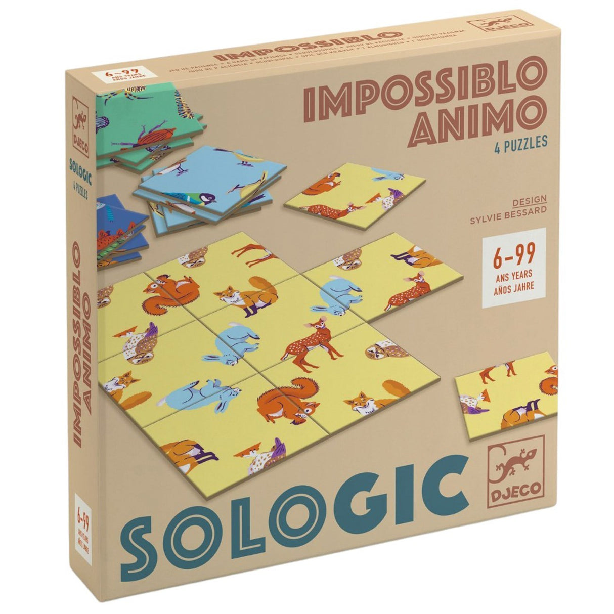 Djeco Spill Sologic, Impossiblo Animo