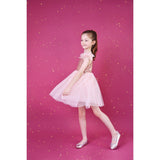 Dolly by Le Petit Tom Pink Dolly Universe Sequin Glitter Galaxy Tutu Kjole