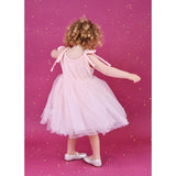 Dolly by Le Petit Tom Pink Dolly Universe Velvet Cosmic Strings Tutu Kjole