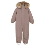 En Fant Pine Bark Flydress m. Fake fur