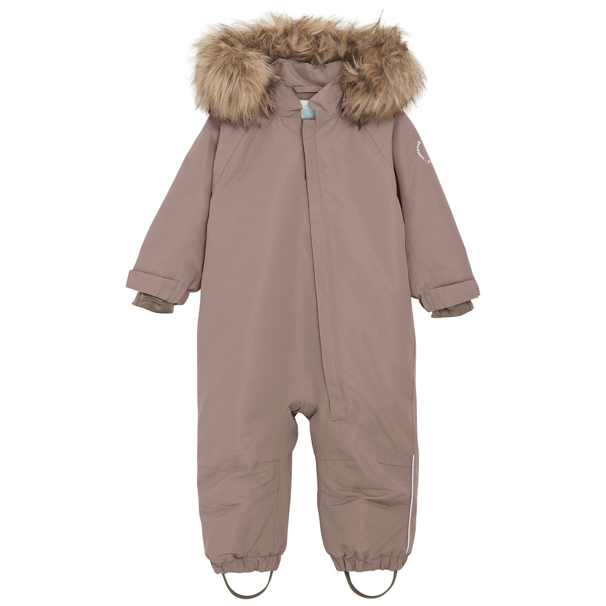 En Fant Pine Bark Baby Flydress m. Fake Fur