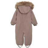 En Fant Pine Bark Baby Flydress m. Fake Fur