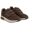 En Fant Chocolate Brown Sneakers Borrelås m. Lys