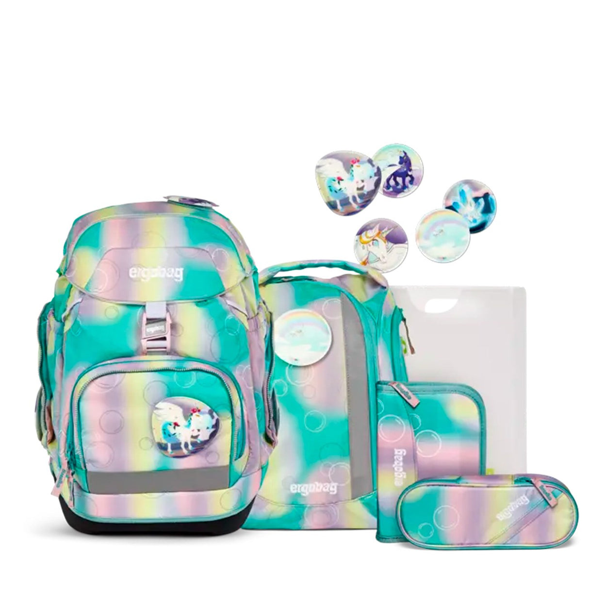 Ergobag Skoleveske Sett Blomst Magic BubbleBear