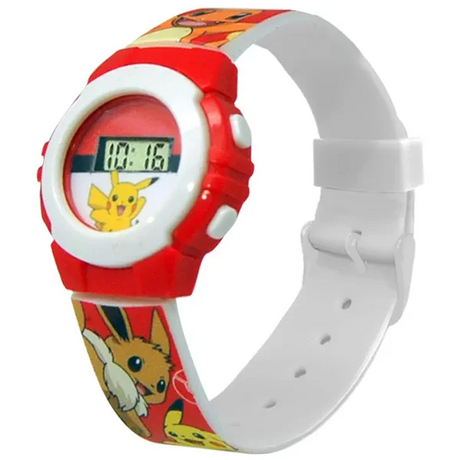 <ul><li>Passer fra ca. 4 år</li><li>Superfint digitalt armbåndsur</li><li>Klokken kan justeres i størrelse</li><li>Det er to knapper på siden hvor det er mulig å stille inn tiden</li><li>Husk å følge vaske- og bruksanvisningen</li></ul>