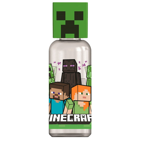 Euromic Minecraft vannflaske med 3D figur toppen