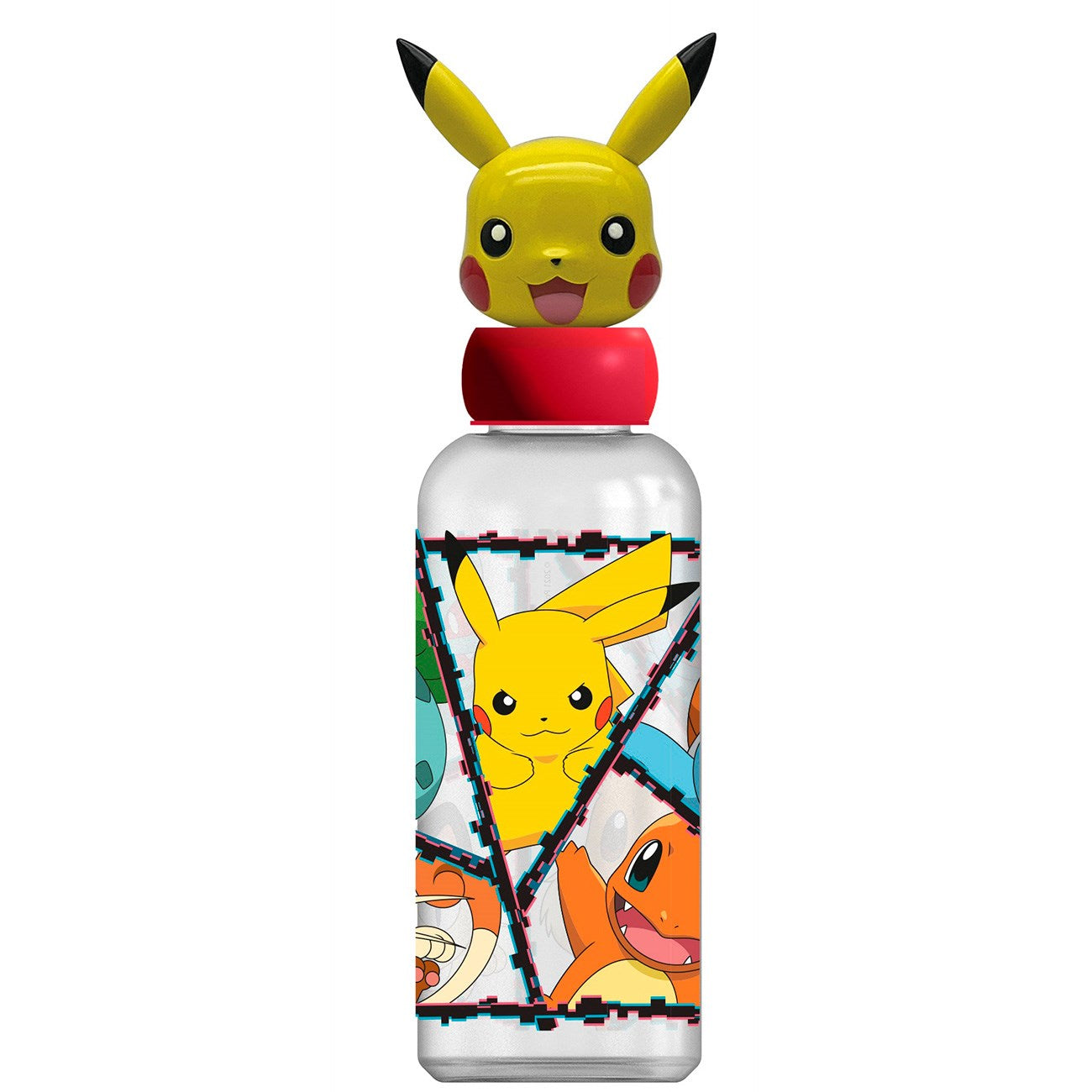 Euromic Pokemon vannflaske med 3D figur toppen