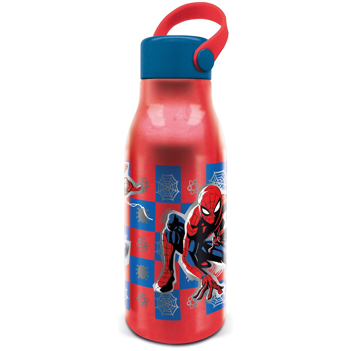 Euromic SPIDERMAN Flexi bærestropp aluminiumsflaske 760ml