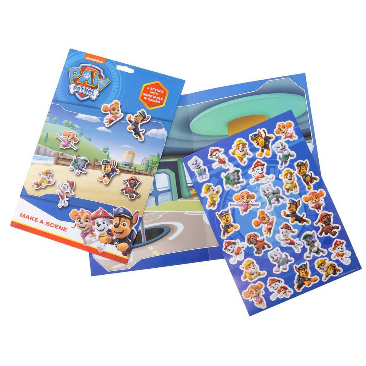 Euromic Paw Patrol Sticker Sett "Lag en scene"