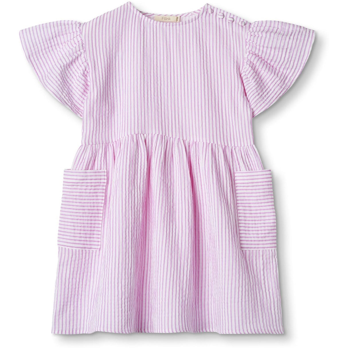 Fliink Cloud Dancer Rosa Stripe Ciao Stripe Kjole