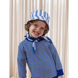 Fliink Cloud Dancer Mazerine Blue Stripe Kota Bucket Hat 2