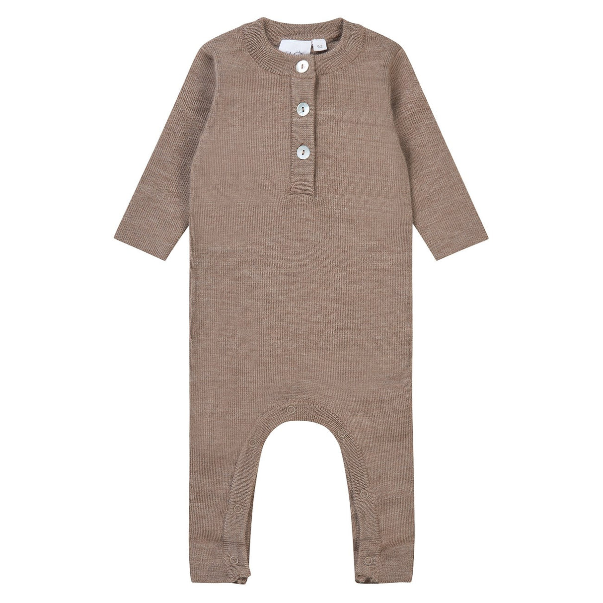 Flöss Ash Melange Kaya Onesie Ull