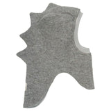 Huttelihut Medium Grey Melange Balaclava Triangles Ull