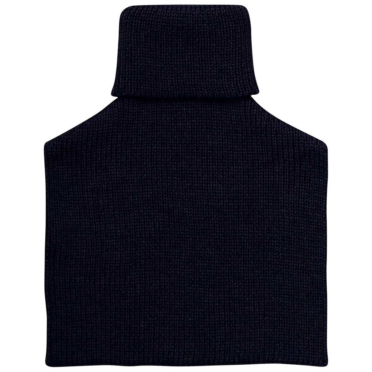 Huttelihut Dark Navy Neck Warmer Wool Knit