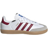 adidas Originals SAMBA OG C Sneakers Cloud White / Collegiate Burgundy / Gum