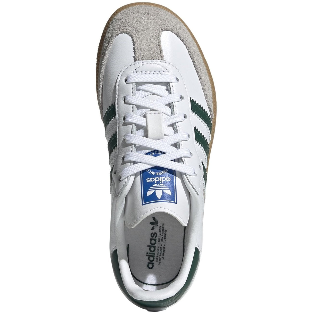 adidas Originals SAMBA OG C Sneakers Cloud White / Collegiate Green / Gum