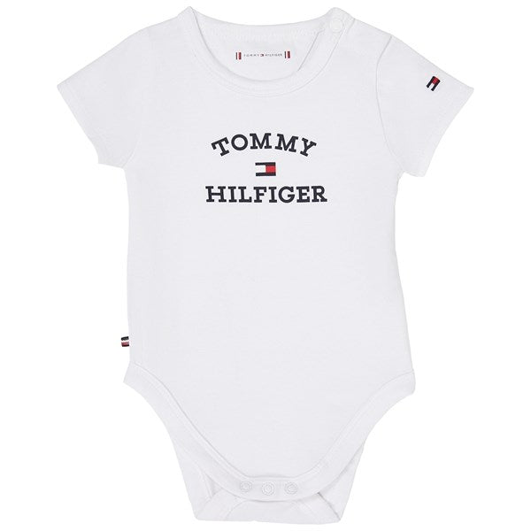 Tommy Hilfiger Baby TH Logo Body White