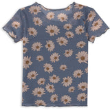 Konges Sløjd Daisy Blue Mel T-shirt