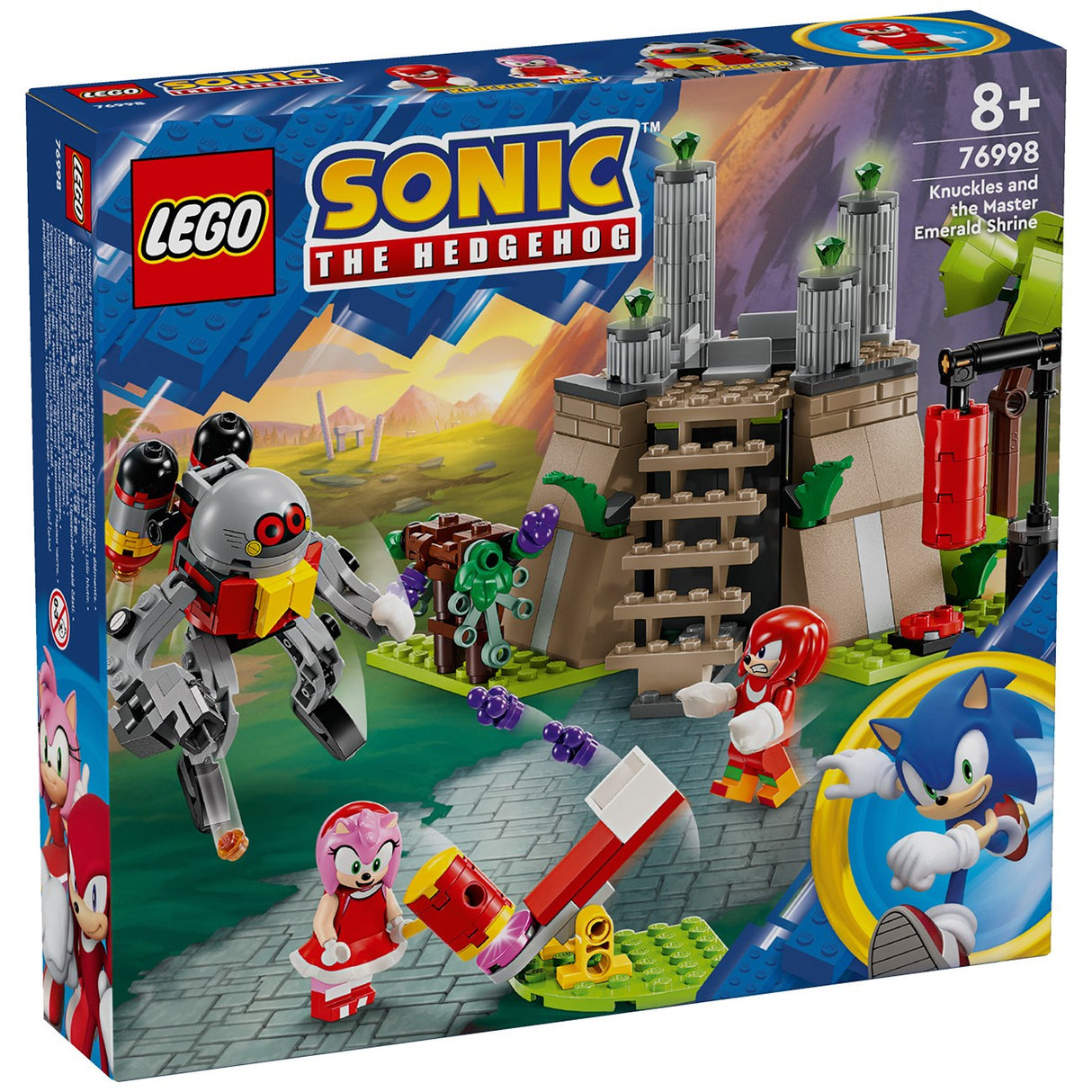 LEGO® Sonic Knuckles og mestersmaragdtempelet