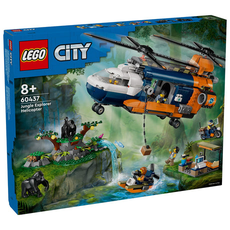 LEGO® City Jungle Adventure – Helikopter- og ekspedisjonsbase