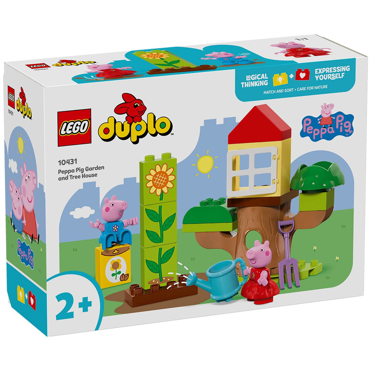 LEGO® DUPLO® Peppa grisehage og trehus