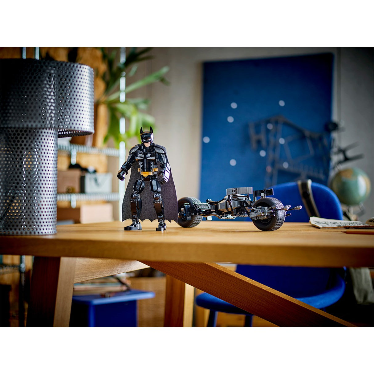 LEGO® Marvel Batman™ og Batpod motorsykkel konstruksjonsfigur