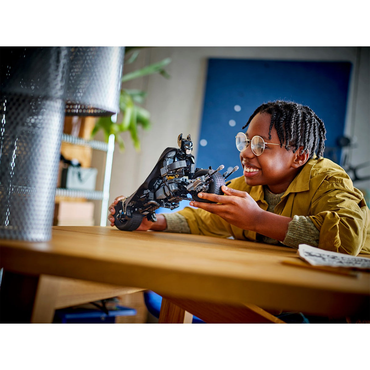 LEGO® Marvel Batman™ og Batpod motorsykkel konstruksjonsfigur