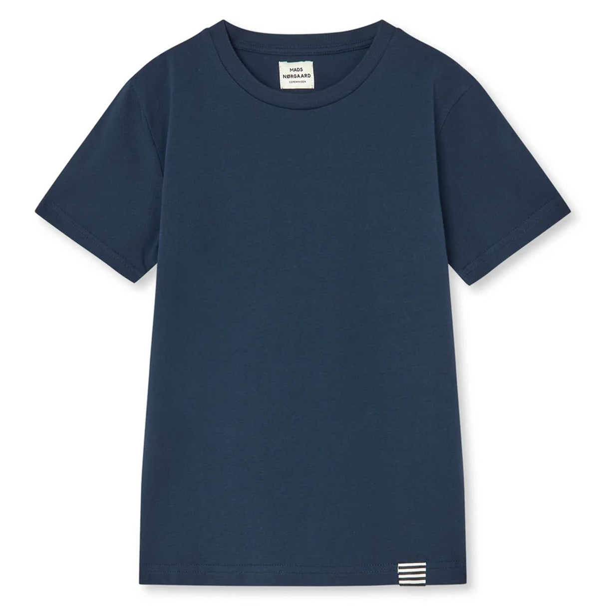 Mads Nørgaard Navy Organic Thorlino Tee Fav