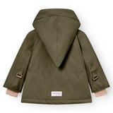 Mini A ture Oliven night Wang Fleece Winter Jacket