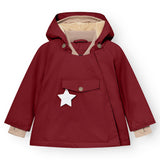 Mini A Ture Red Merlot Wang Fleece Vinterjakke