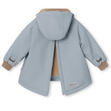 Mini A ture Citadel Blue Baby Wen Fleece Anorakk