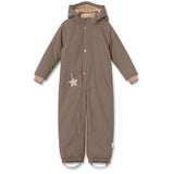 Mini A ture Morel grey Wanni Fleece Snowsuit