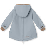 Mini A ture Citadel Blue Baby Wen Fleece Anorakk