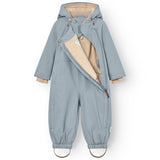 Mini A ture Citadel blue Wisti Fleece Snowsuit