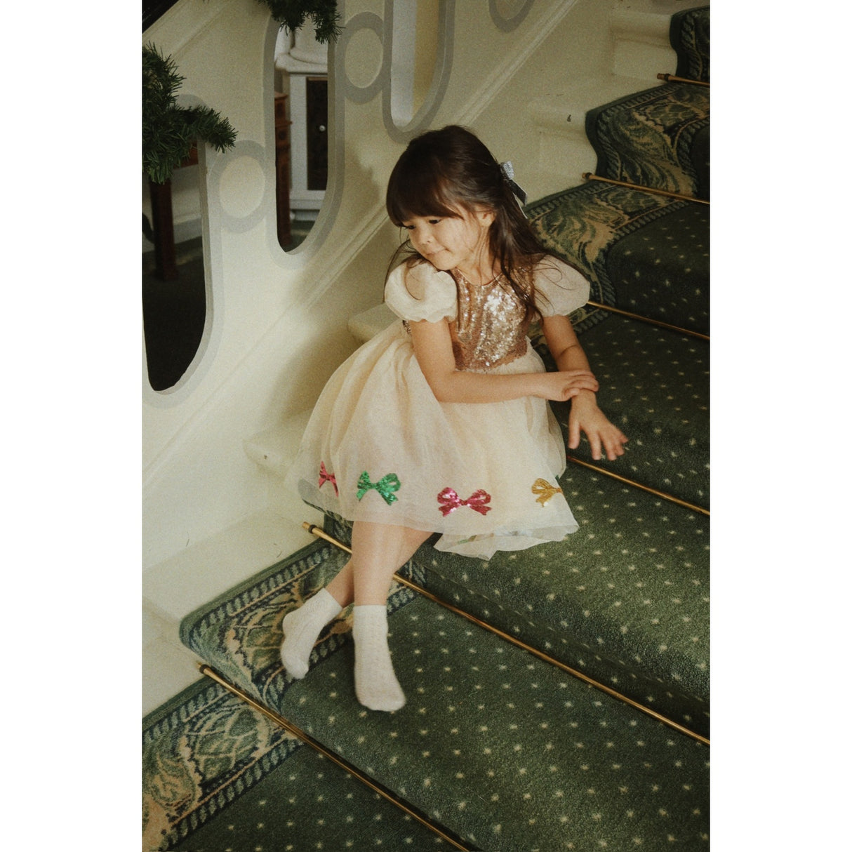 Konges Sløjd Off White Ull Pointelle Strømper