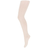 Mp Danmark Ull ribbe tights Ecru