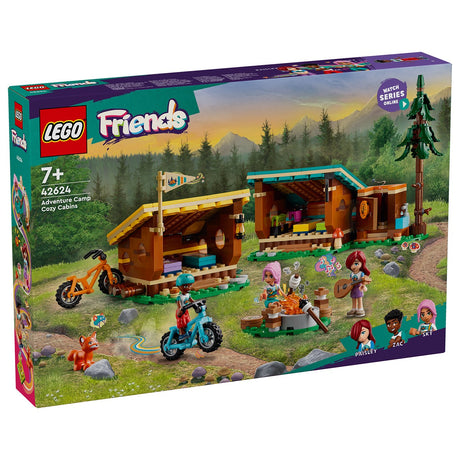 LEGO® Friends Adventure Camp – koselige hytter