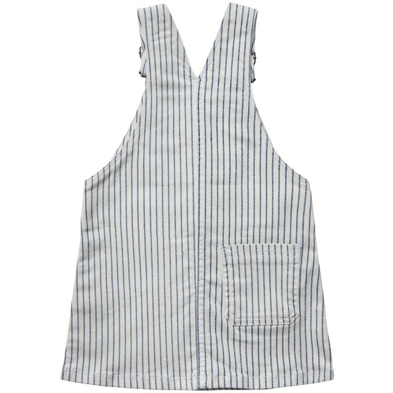 Sofie Schnoor Blue Striped Overall Dress 5