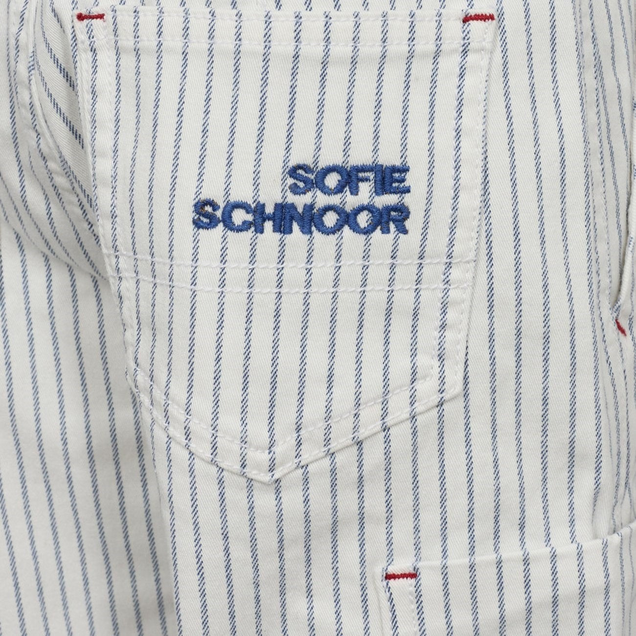 Sofie Schnoor Blue Striped Bukser 7