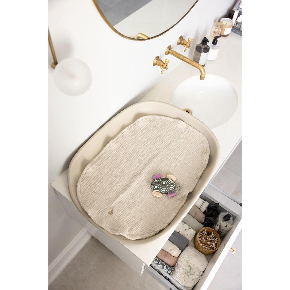 Sebra Turbo The Turtle Activity Skrangle Med Speil