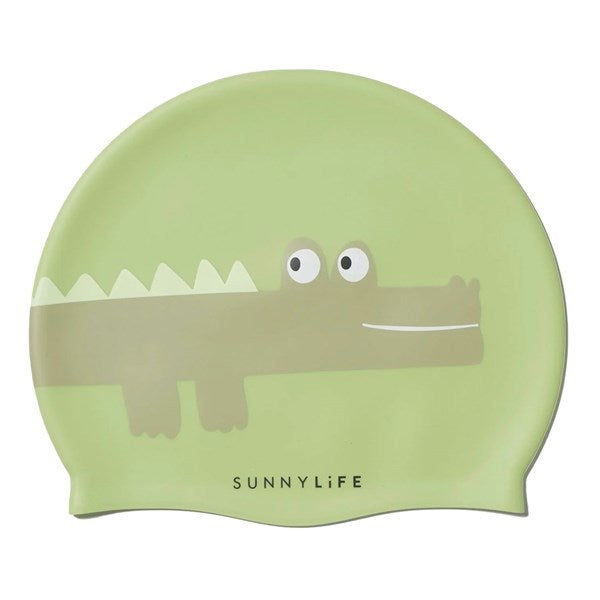 SunnyLife Badehette Cookie the Croc Light Khaki
