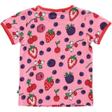 Småfolk Sea Pink T-skjorte Med Bær 5
