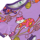Småfolk Viola T-skjorte Med Katter 4