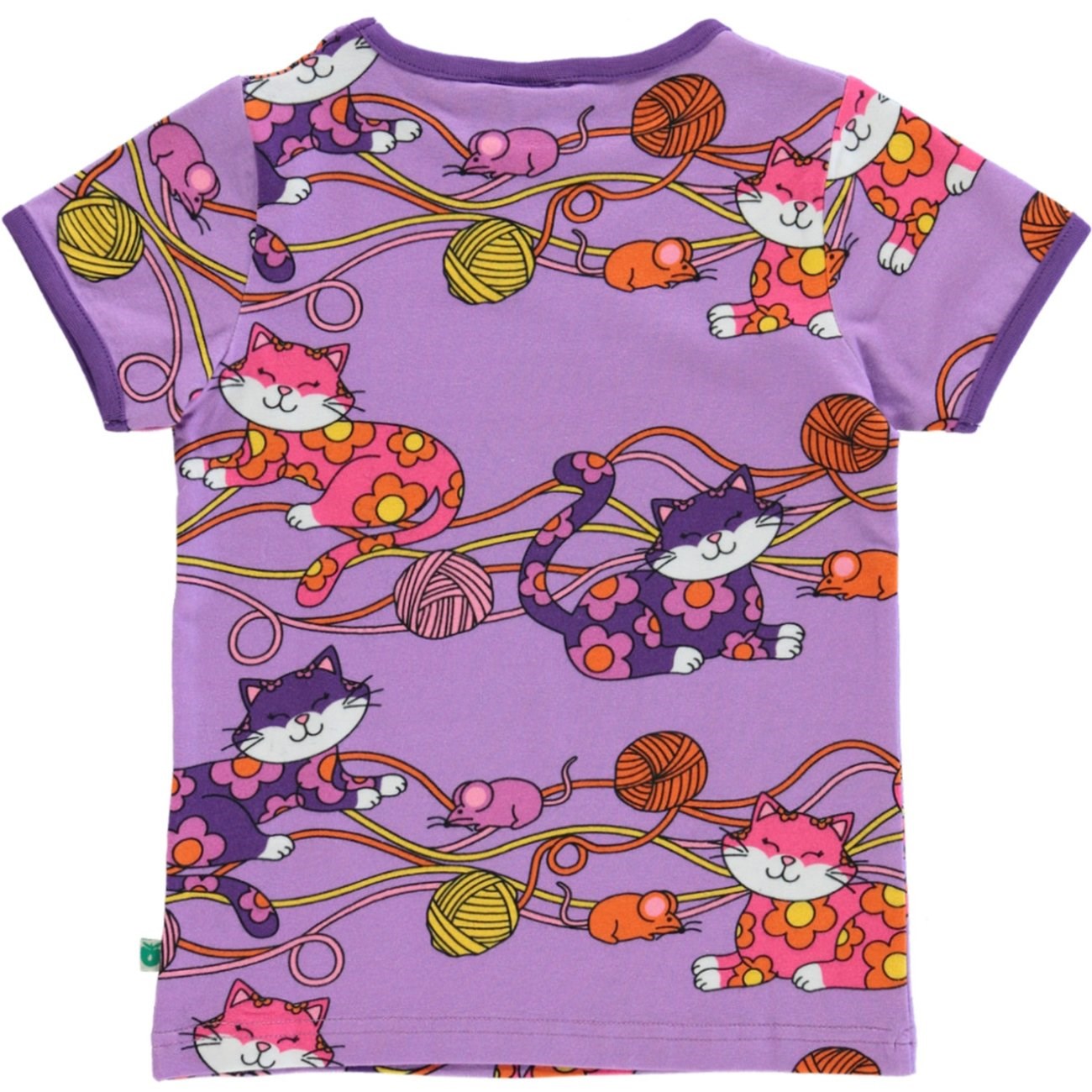 Småfolk Viola T-skjorte Med Katter